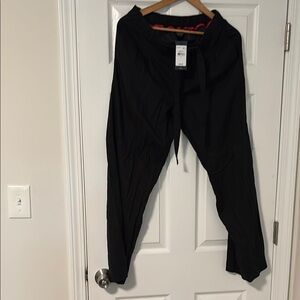 Tommy Hilfiger Black Linen Like Pants